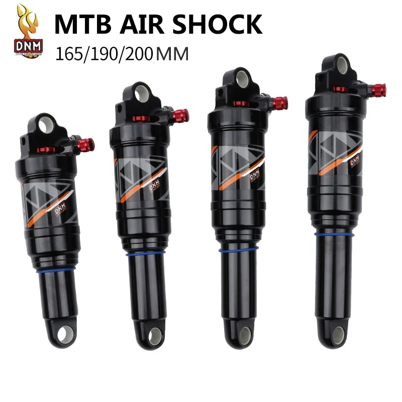 DNM AO-38RC MTB Air Rear Shock With Lockout 165/190/200mm Mountain Bike Downhill Bicycle Coil  Absorber