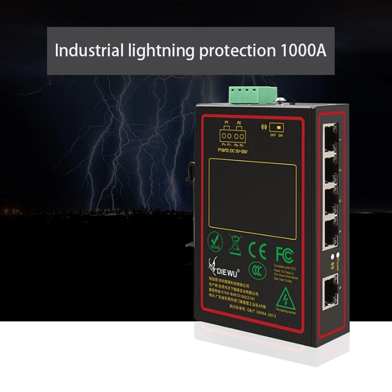 Dock Station 10/100mbps RJ45 Hub Ethernet Smart Network Switcher Spiel Industrie qualität Ethernet Switch Internet Splitter Adapter