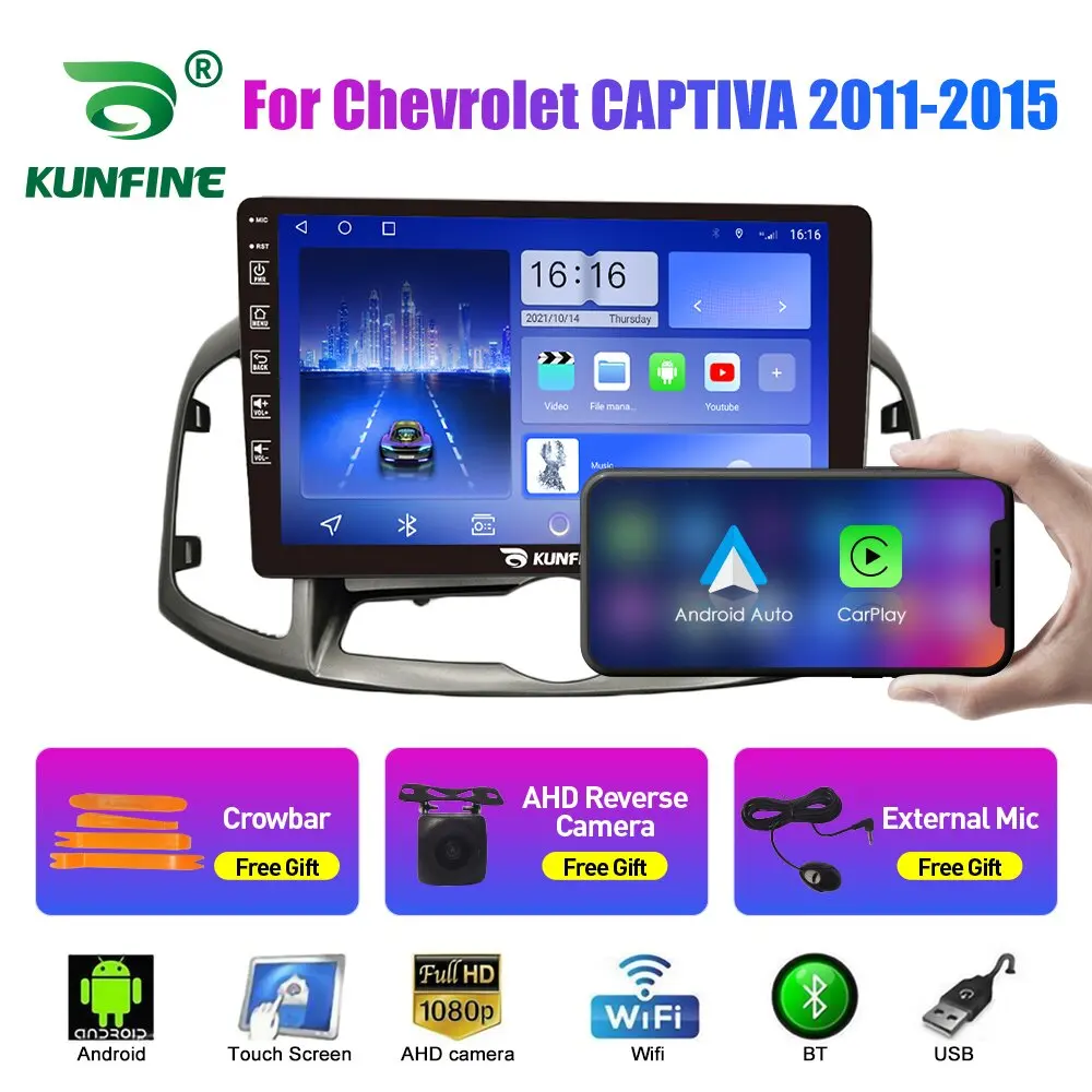 

2Din Android Car Radio For Chevrolet CAPTIVA 11-15 Multimedia Video Player GPS Navigation Stereo Audio Head Unit Carplay 4G Wifi