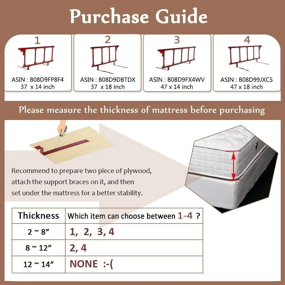 Poręcze łóżka dla dorosłych w podeszłym wieku Bezpieczeństwo Łóżko Osłona trzciny Uchwyty wspomagające Poręcze dla osób niepełnosprawnych Składane ogrodzenie łóżka Ochraniacz przed upadkiem domu