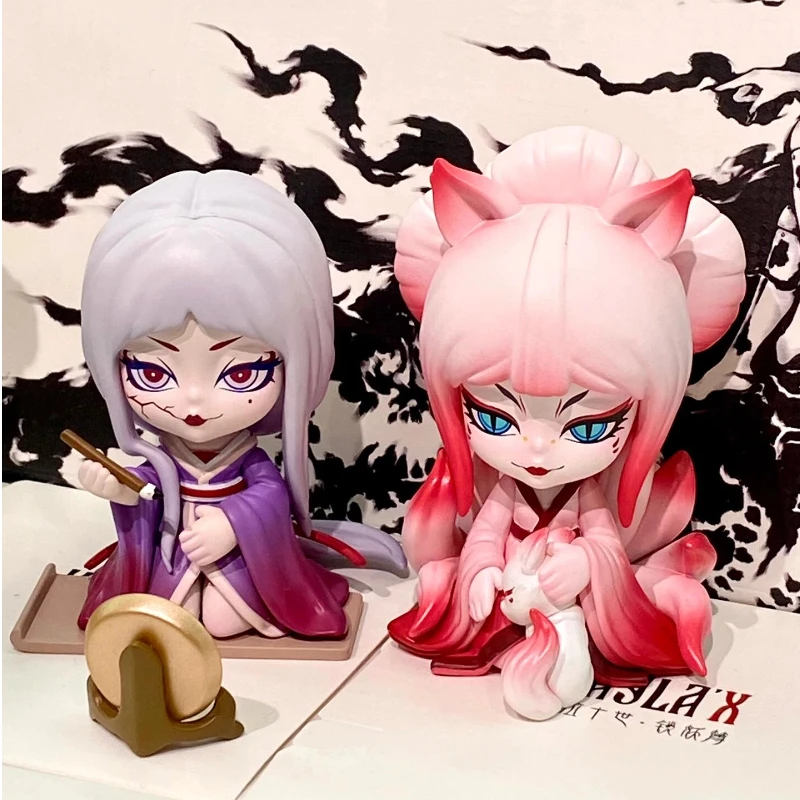 

New In-Stock Kaira X Generation Ii Lock Demon Thin Blind Box Dark Horror Ancient Style Series Trendy Collectible Figurines Gifts