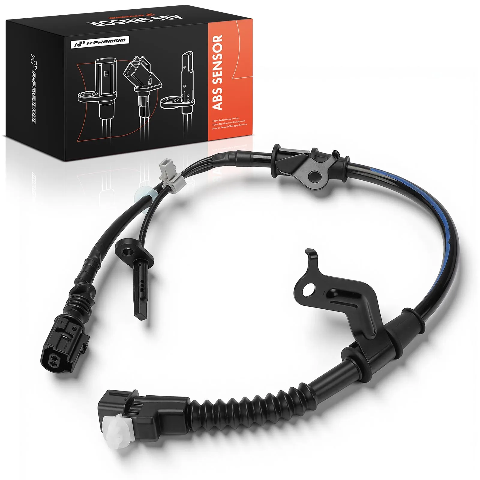 A-Premium Rear Driver Side ABS Wheel Speed Sensor for Honda Civic 2016-2020
