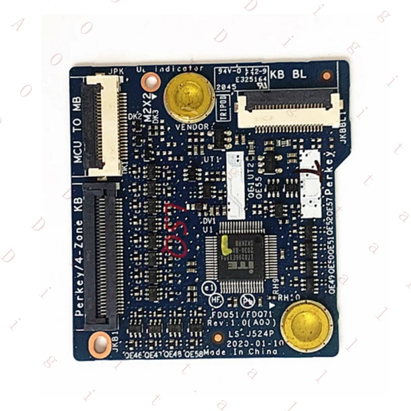 

Плата подключения клавиатуры для DELL Alienware M17 R3 R4 FDQ51/FDQ71 LS-J524P CN-0FCTXG