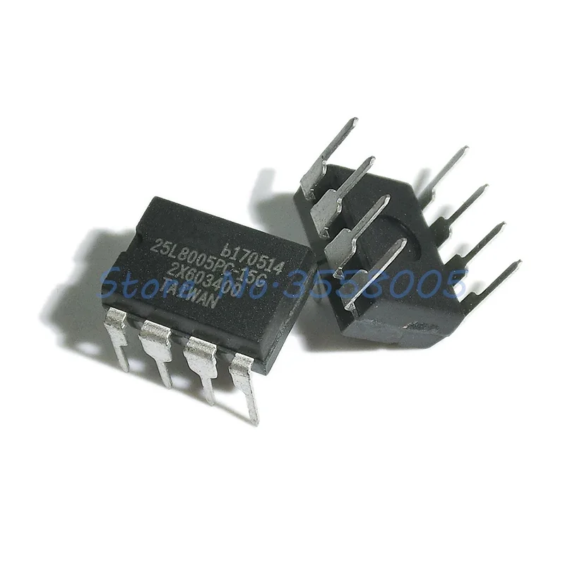 5Pcs/lot MX25L8005PC-15G 25L8005PC-15G DIP-8 MX25L8005PC