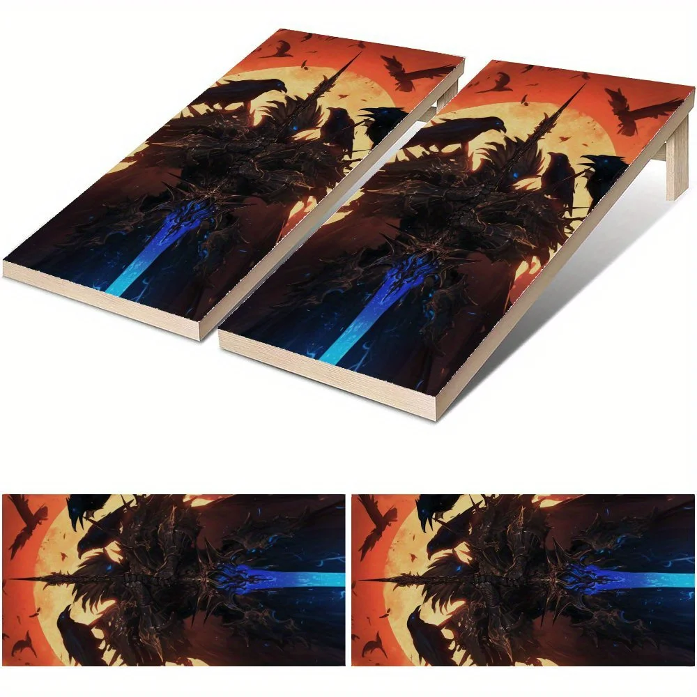 

Водонепроницаемая виниловая доска Ariter in the Crow Flock, виниловая доска Cornhole, дизайн настольной игры из ПВХ для занятий спортом и досугом