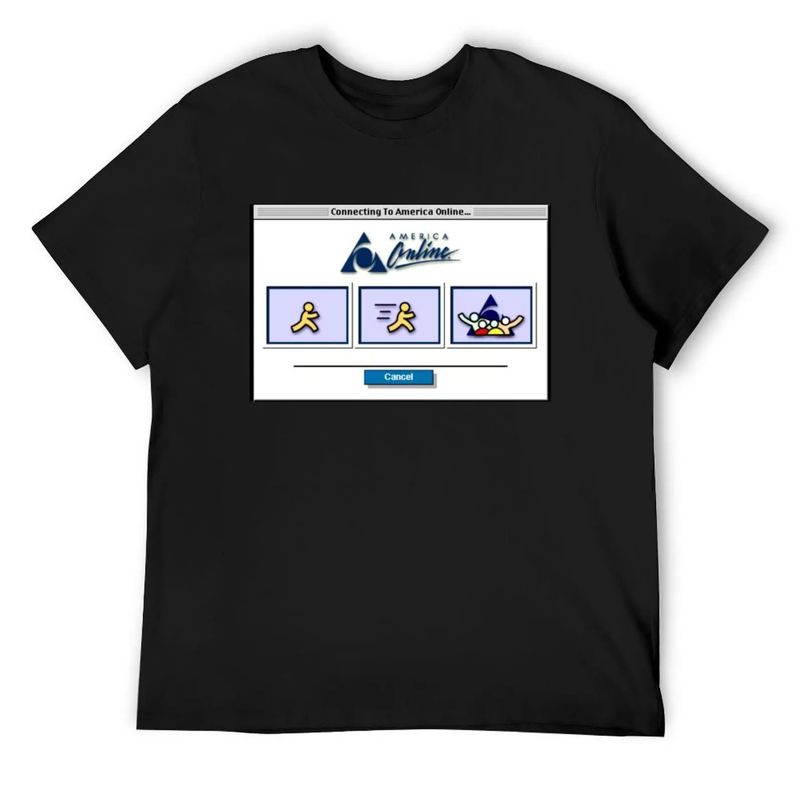 Connecting to AOL T-Shirt for a boy anime t shirts cute clothes heavy weight t shirts for men