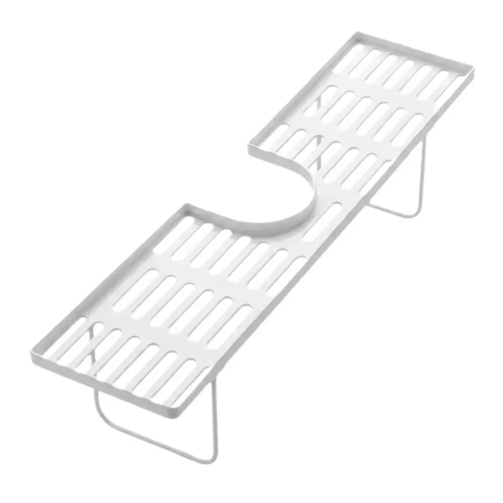 Fashion Universal Bathroom Storage Rack Water Drainage Mesh Kitchen Drainage Holder Non-punching Counter Organizer Laundry Sink