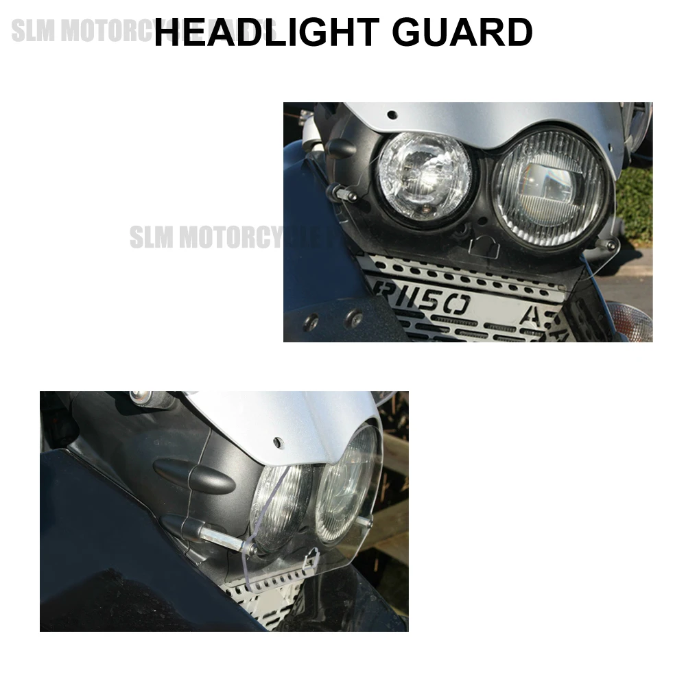 

NEW Acrylic Motorcycle Accessories For BMW R1150GS R1150GSA R 1150 GS R 1150 GSA Headlight Protector Guard Lense Cover