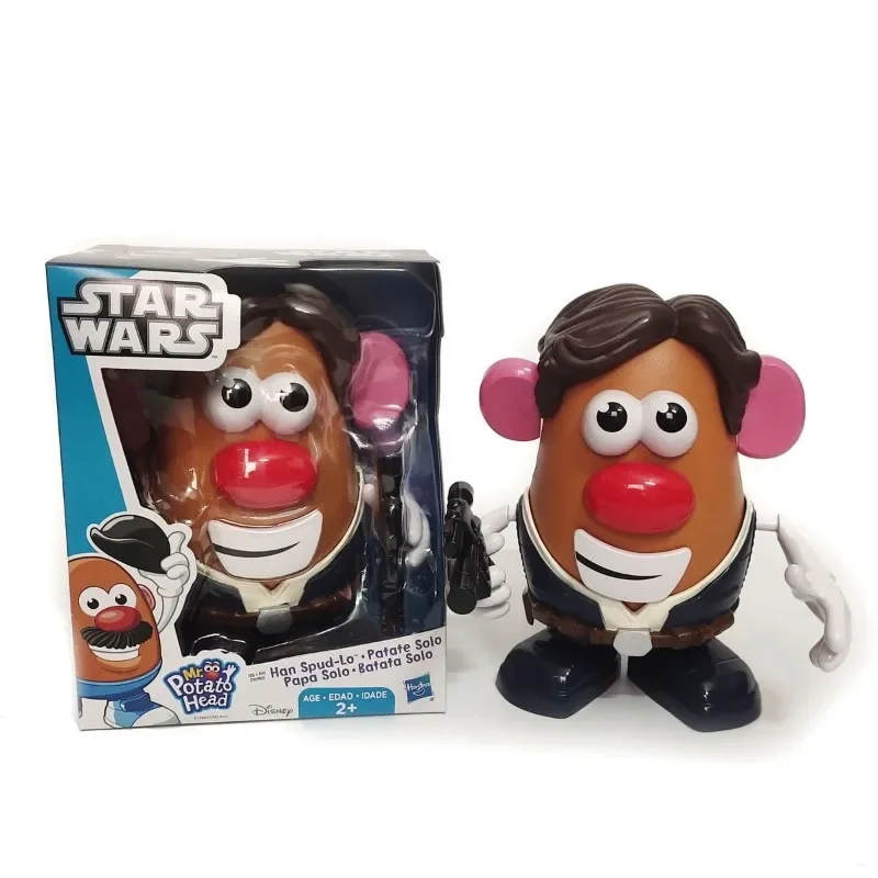 Mr Potato Head Toy Story para Crianças, Brinquedo bonito dos desenhos animados, Brinquedos montados, Figura Kawaii Criativa, Presente de Ornamentos Periféricos, Animação Periférica, Novo