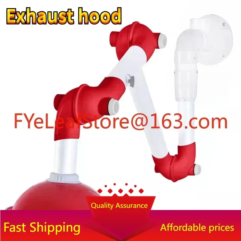 

Laboratory universal exhaust pp exhaust ventilation three-section mobile exhaust hood