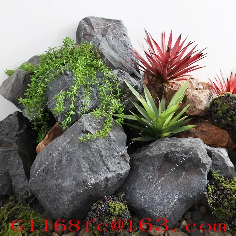 PU Suspended False Stone Rockery Indoor Landscaping Decoration Suspended Foam Sculpture Stone