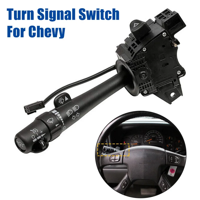 

Turn Signal Switch For Chevy Silverado 1500 GMC Sierra 3500 2003-2006 Envoy 2002-2009 Car Cruise Turn Signal Combination Switch