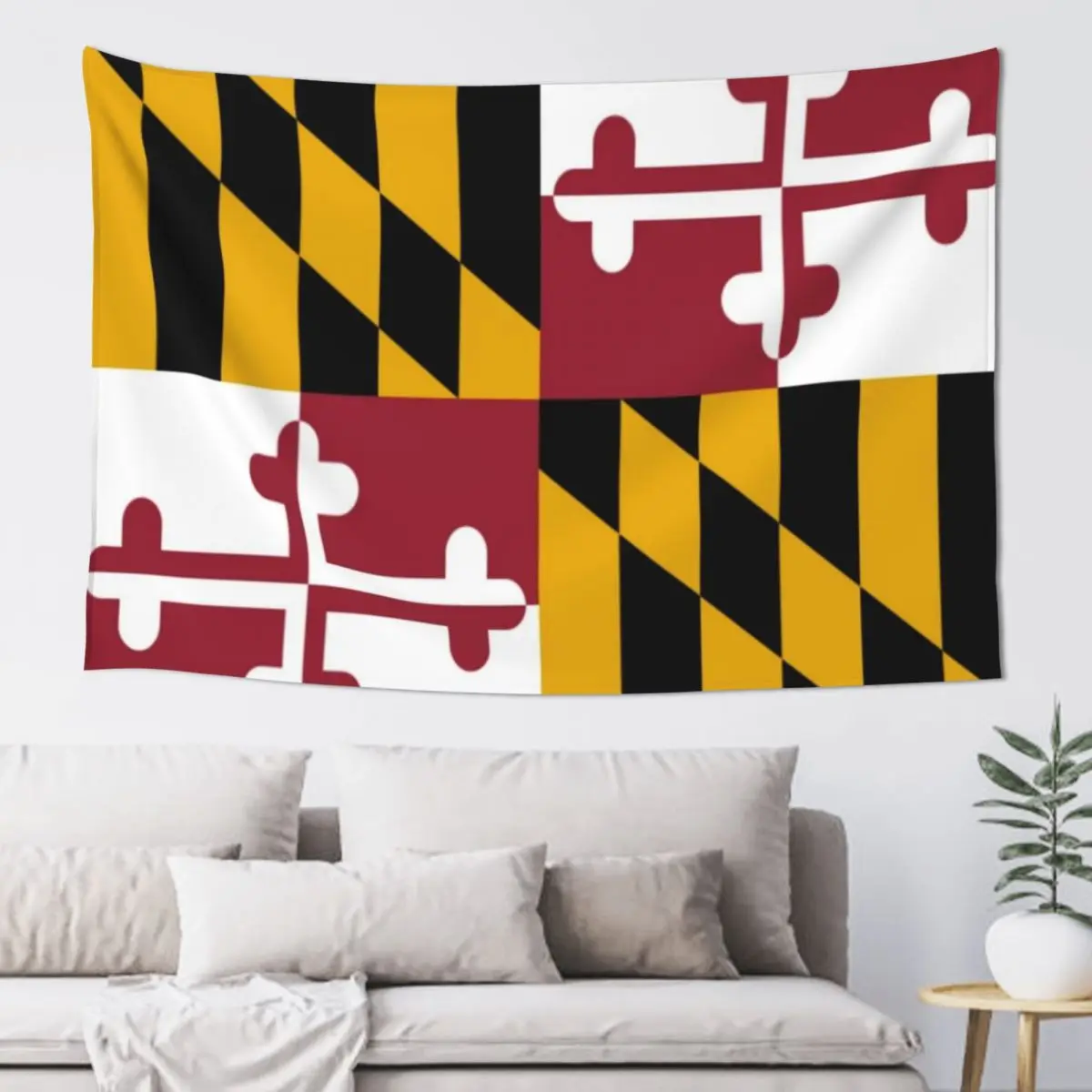 

MARYLAND PRIDE Tapestry Outdoor Decoration Bathroom Decor Bedrooms Decor Tapestry