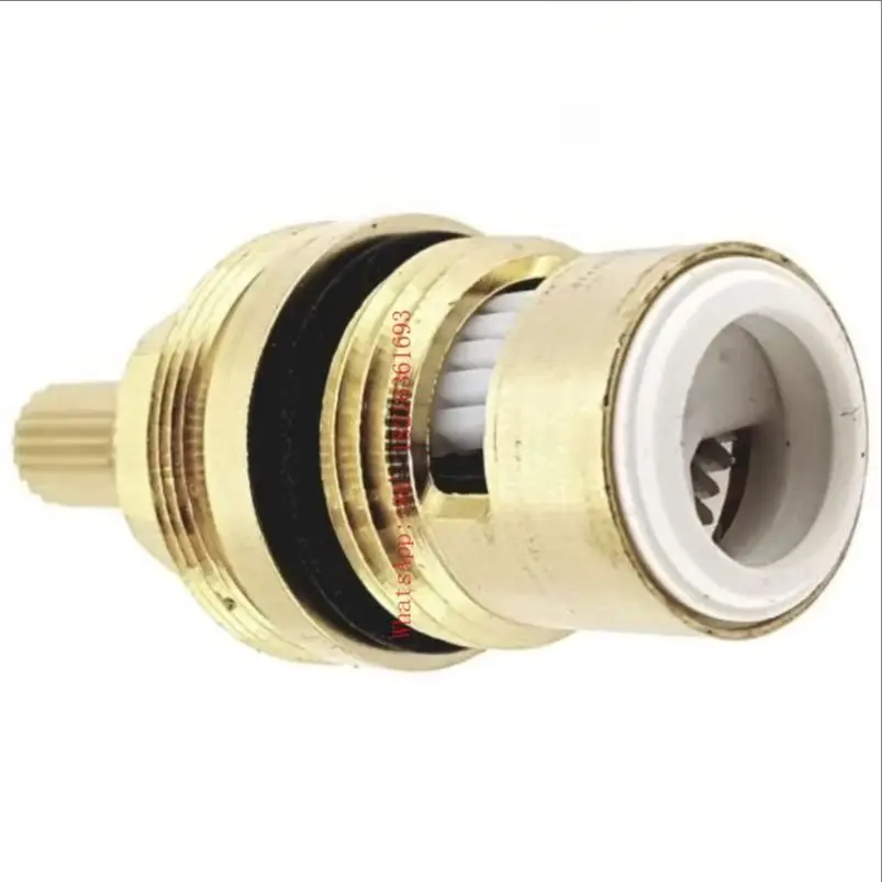 Copper spool faucet accessories 94009 hot water 90 degrees quick opening ceramic right closing 94009000
