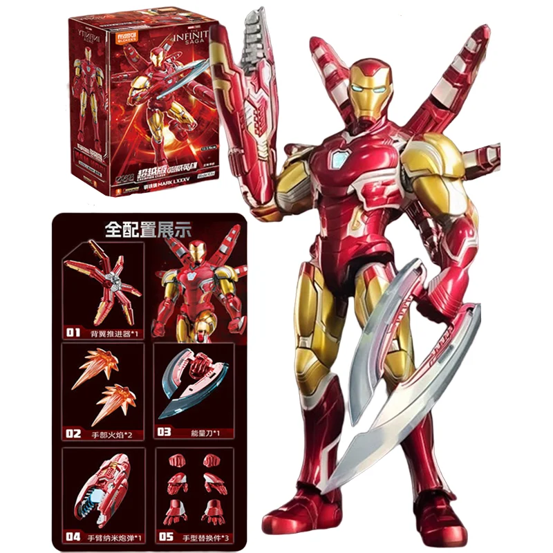 Original BLOKEES Die Avengers Thor Iron Man Mk85 Captain America Tony Stark Anime Abbildung Modell Bausteine Spielzeug Kinder Geschenke – Detail 13
