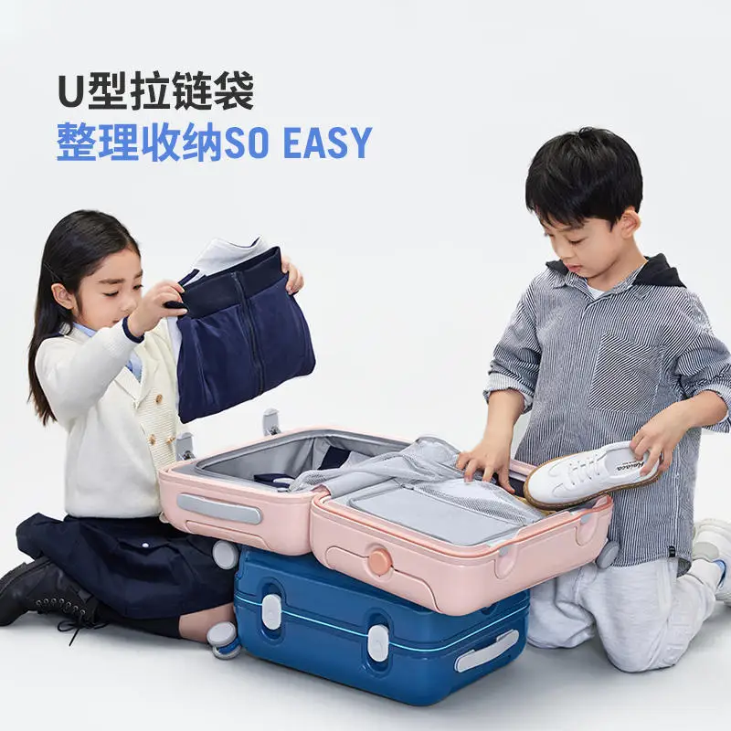 Children's luggage Cardan wheel girls Boys pull rod cardan wheel men's and women's suitcase