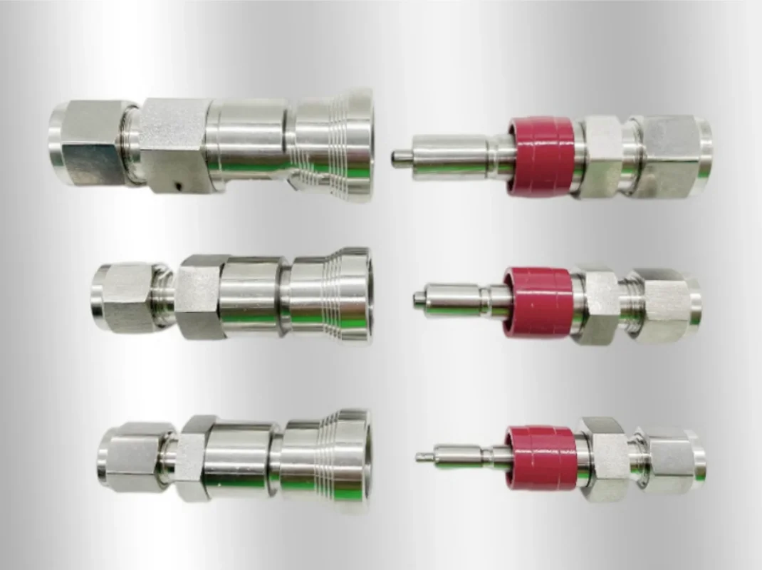 

Quick connector for QC4 instrument，Double sealed vacuum pressure system