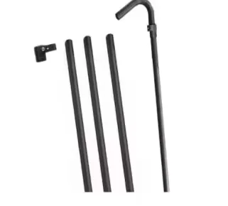 Roof Gutter Cleaning Pole Carbon Fiber Vacuum Poles for  House Gutter Cleaning Carbon Fiber Gutter Pole Set