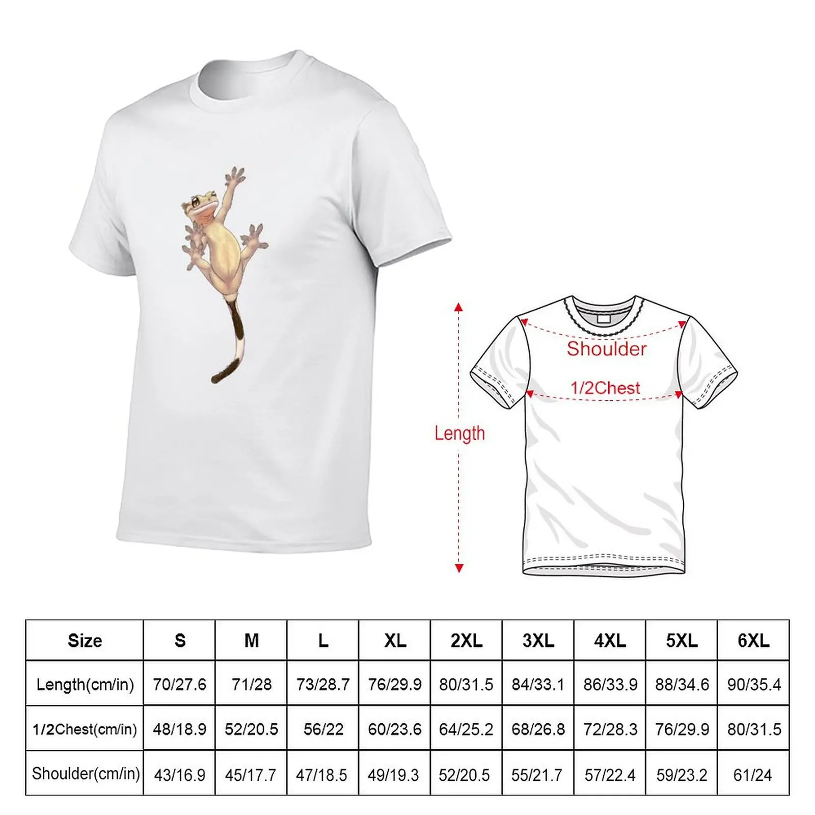 Climbing Crestie - Cream T-Shirt men t shirt cotton 100% cotton t shirts high quality man t shirts graphic T-shirt