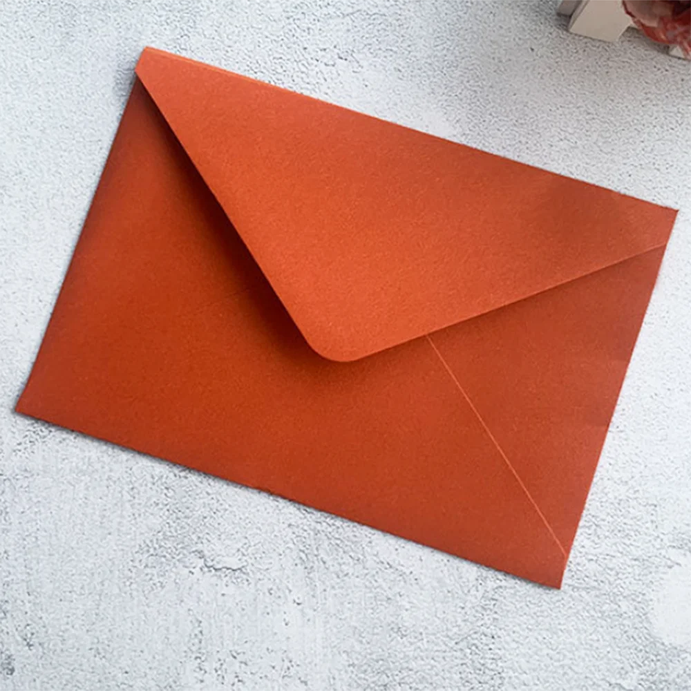 Olive Green Invitation Card Envelop 5.3\