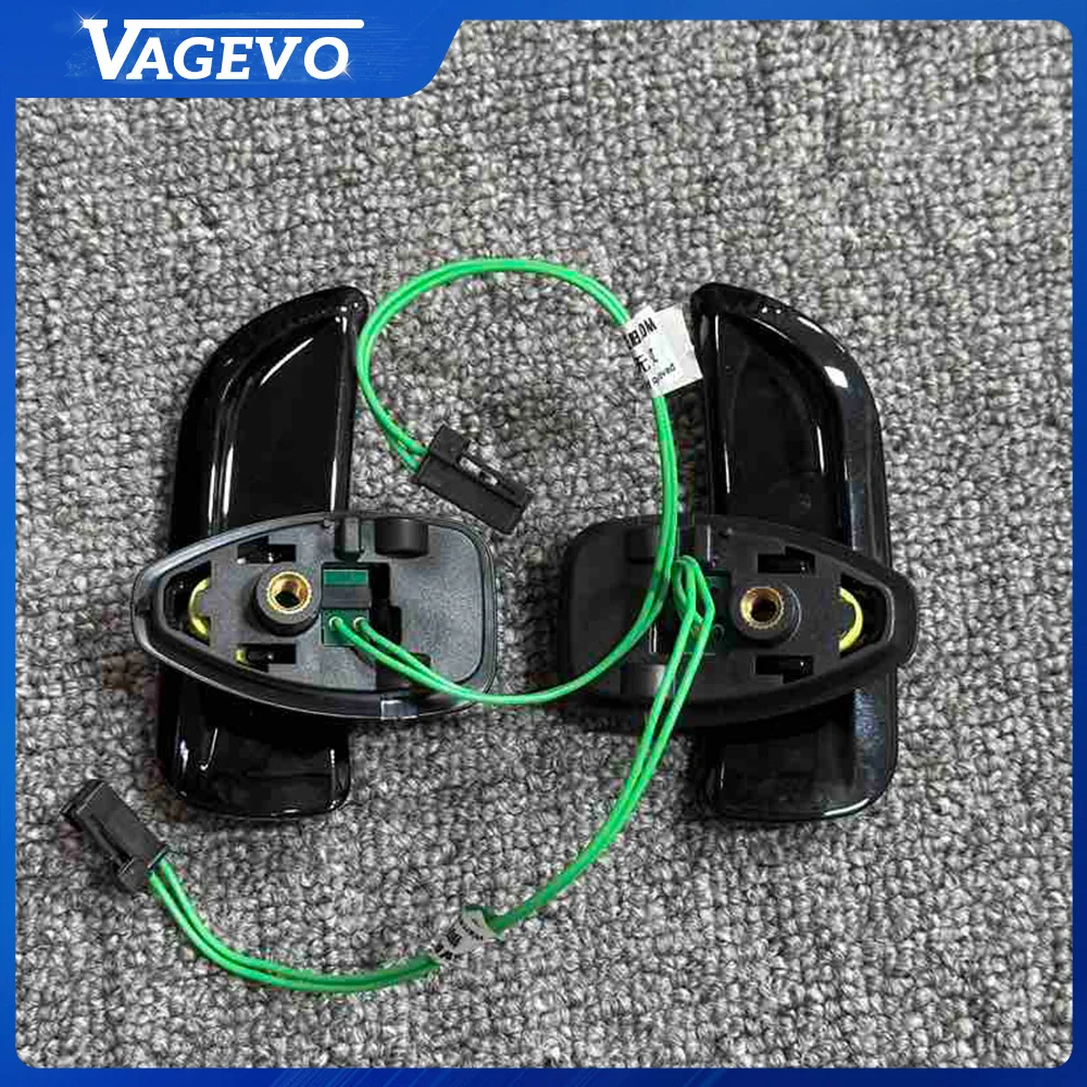 For Mercedes GLC GLE A45 CLA45 GLA45 C63 S63 W201 W205 Silver Black Steering Wheel Paddle Shifter