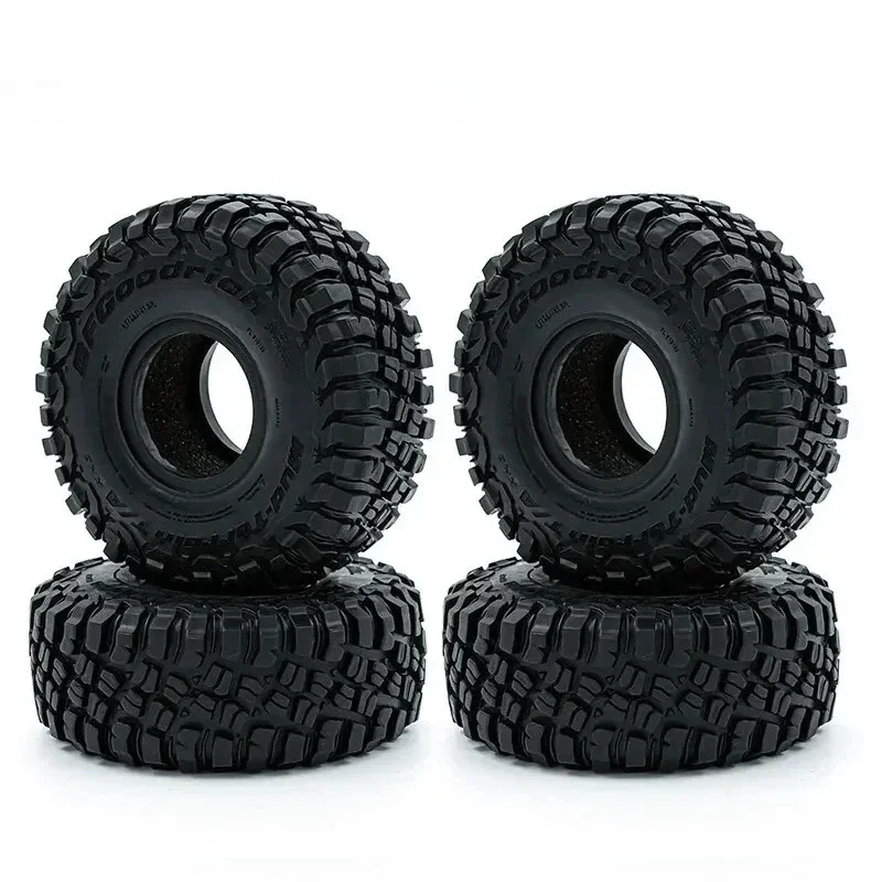 RC Car 1.9 Inch 117mm Rubber Tire Rock Crawler Tire For RC Car TRX4 TRX6 SCX10 D90 TK300 CC01 YIKONG 4102 4103 4082