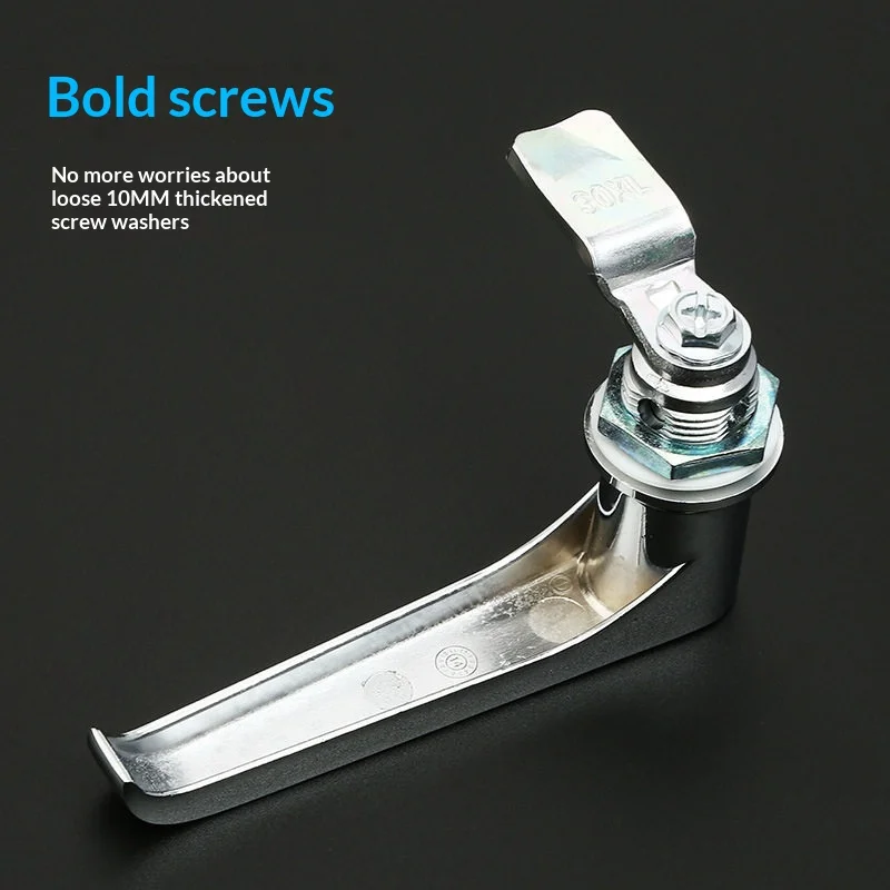 1PCS A-17MS307 Zinc Alloy Waterproof Distribution Box Cabinet Door Lock AB701/MS317 Handle Lock Industrial Chassis Cabinet