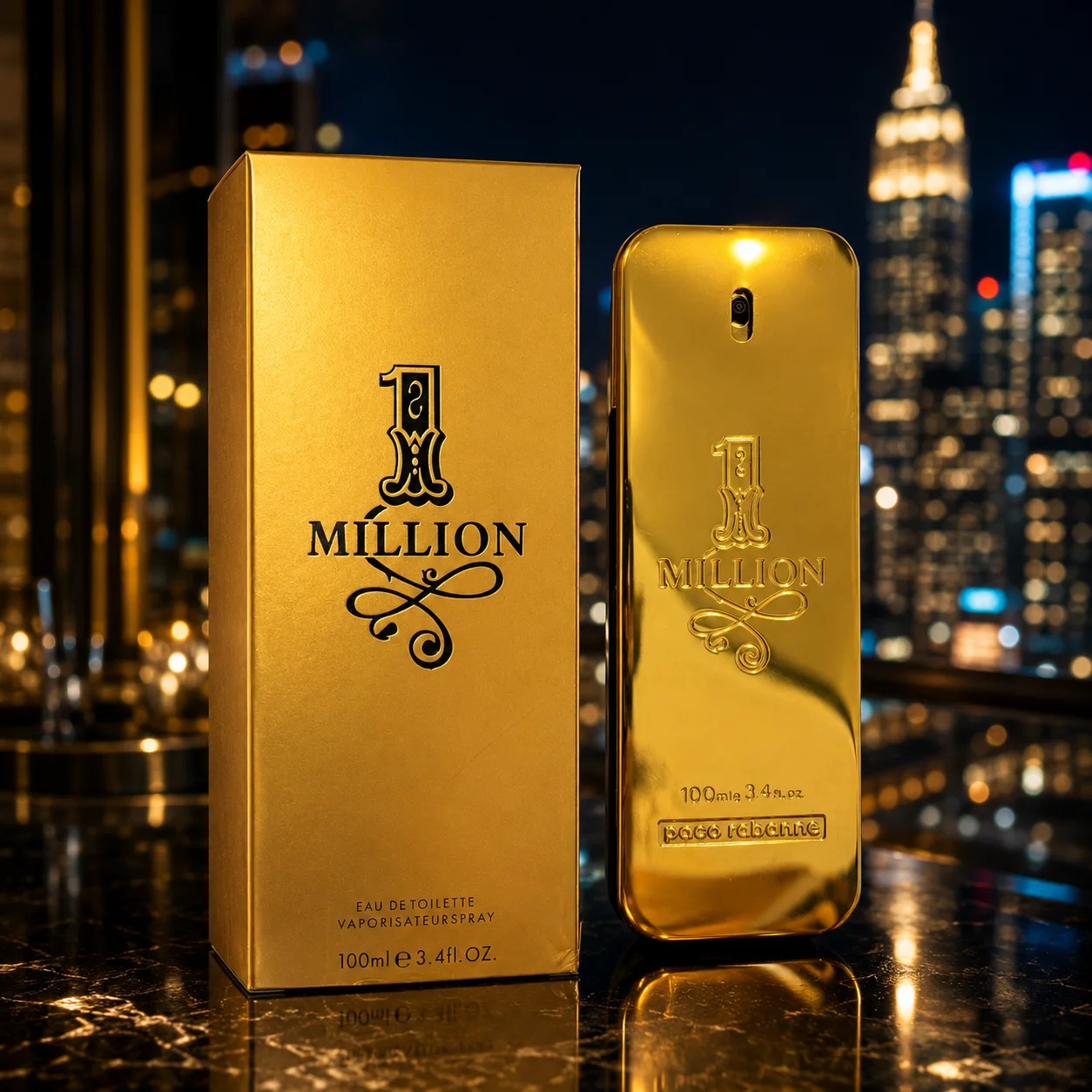 Toilette - Long Lasting Designer Fragrance for Men with Mandarin, Cinnamon & Amber - Luxury Men's Perfume Spray view 2