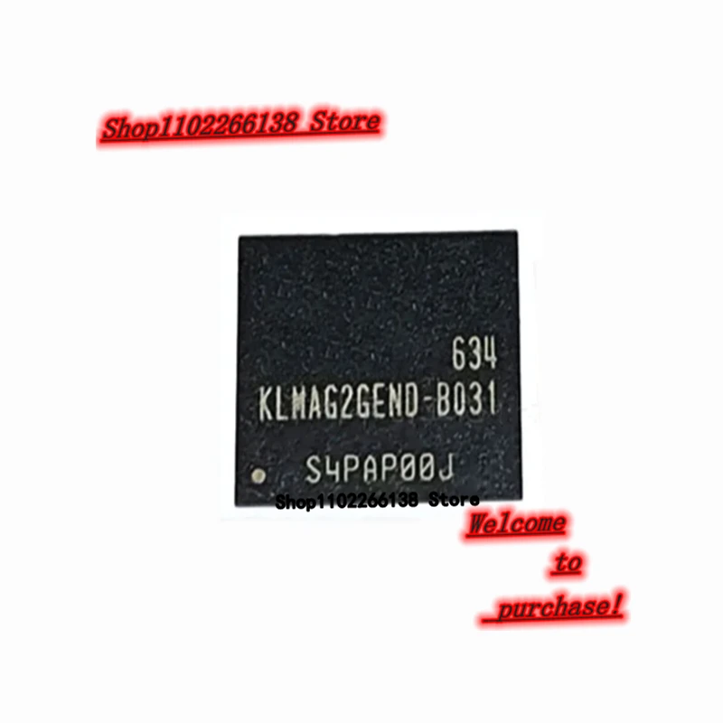 KLMAG2GEND-B031 KLMAG2GEND BGA Chip IC 1pcs/lot