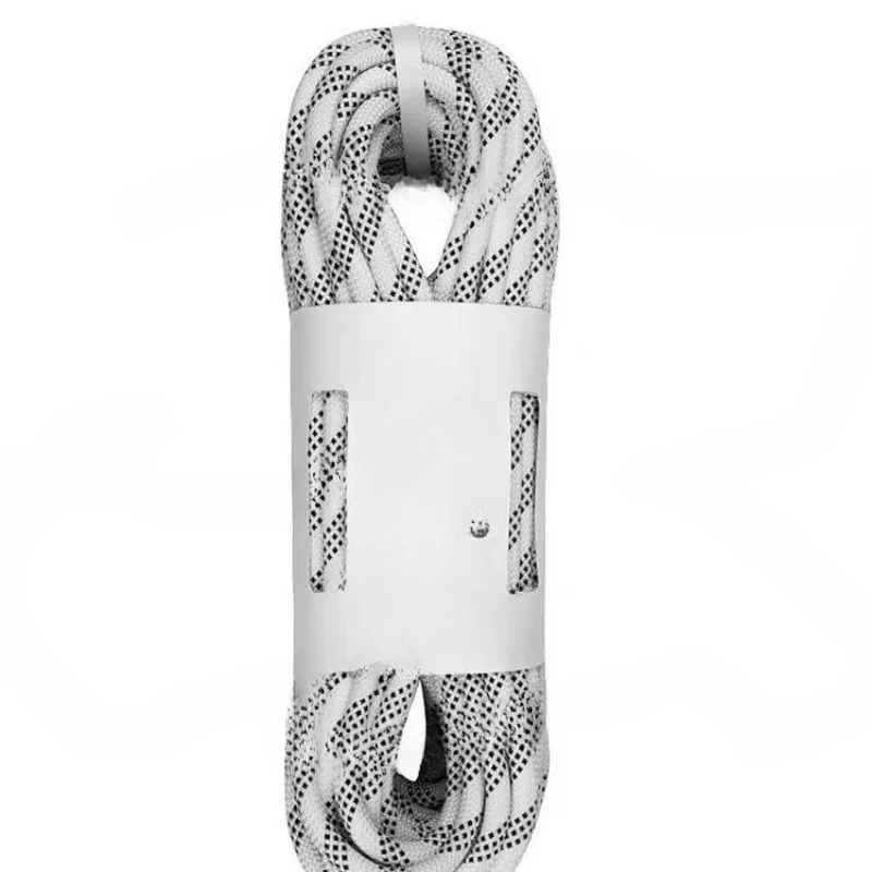 Outdoor safety rope downhill rescue nylon static rope electric lift rope