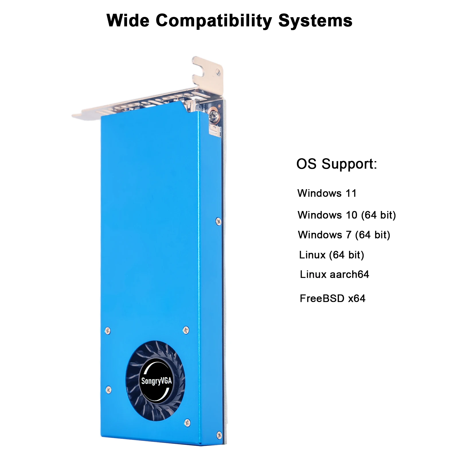 بطاقة رسومات SongryVGA GeForce GTX 1650 4GB GDDR5 منخفضة المستوى، 128 بت PCIe 3.0، HDMI ومنفذ DisplayPort، للألعاب وأجهزة الكمبيوتر SFF