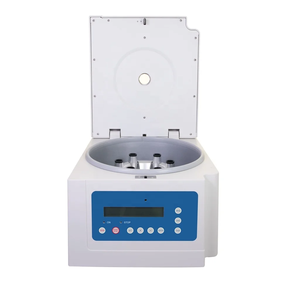 

CHINCAN DM0424 Low Speed Laboratory Centrifuge 4000rpm Medical Clinical Multifunctional Serum Plasma Fecal Samples blo od Banks