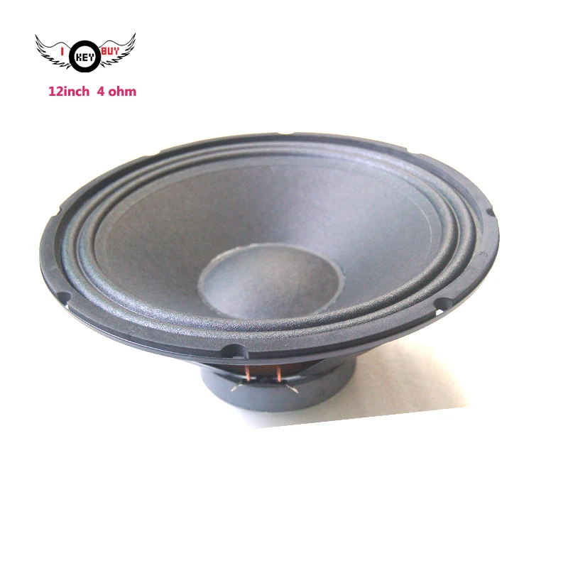 1PC 12 Inch 305mm Bass Woofer Speaker 4 Ohm 400W  Paper Cone Cloth Suspension Edge Woofer Car Subwoofer er