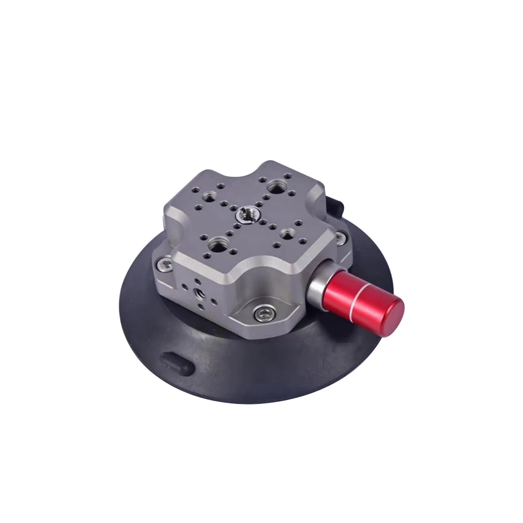 Handpumpe Vakuum Saugnapf 1/4 "3/8" ARRI Ortungsloch Kamera Stabilisator Halterung für GoPro DJI LED Auto Auto Lampe Ständer Halterung – Detail 15