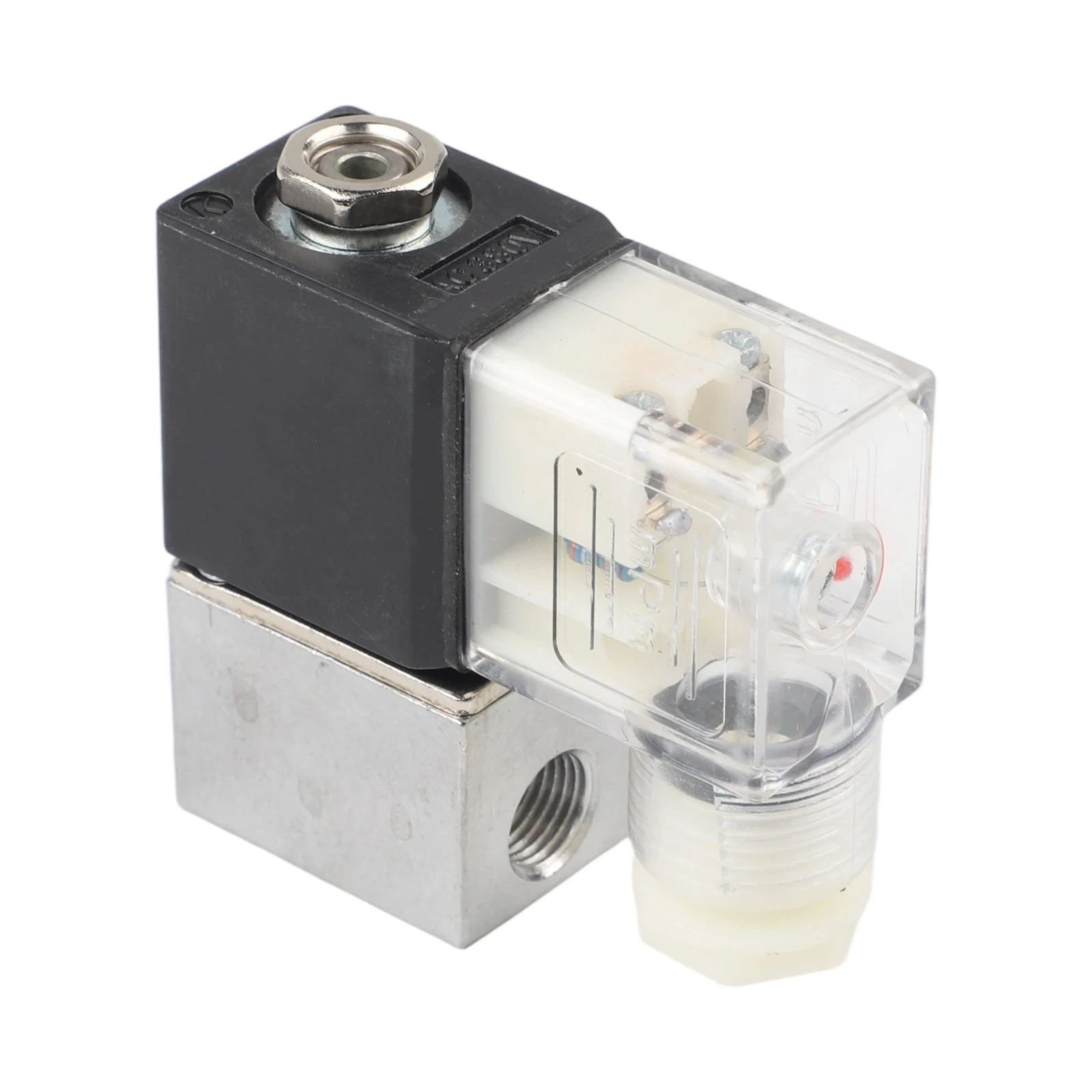 

380V Solenoid Valve for Air Pump Compressor with Exhaust Check Valve Silent Operation Oilfree Air Flow Control