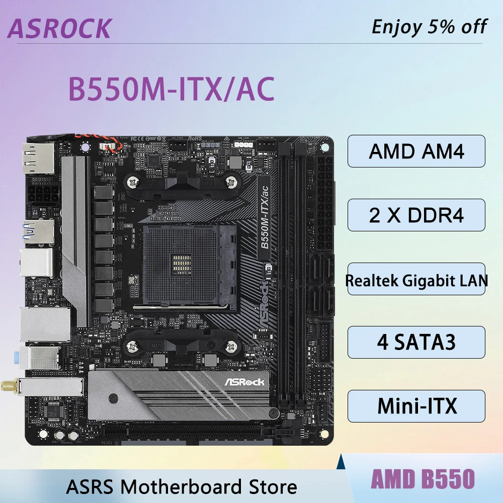 Ryzen 5 5600 B550M Motherboard - AliExpress