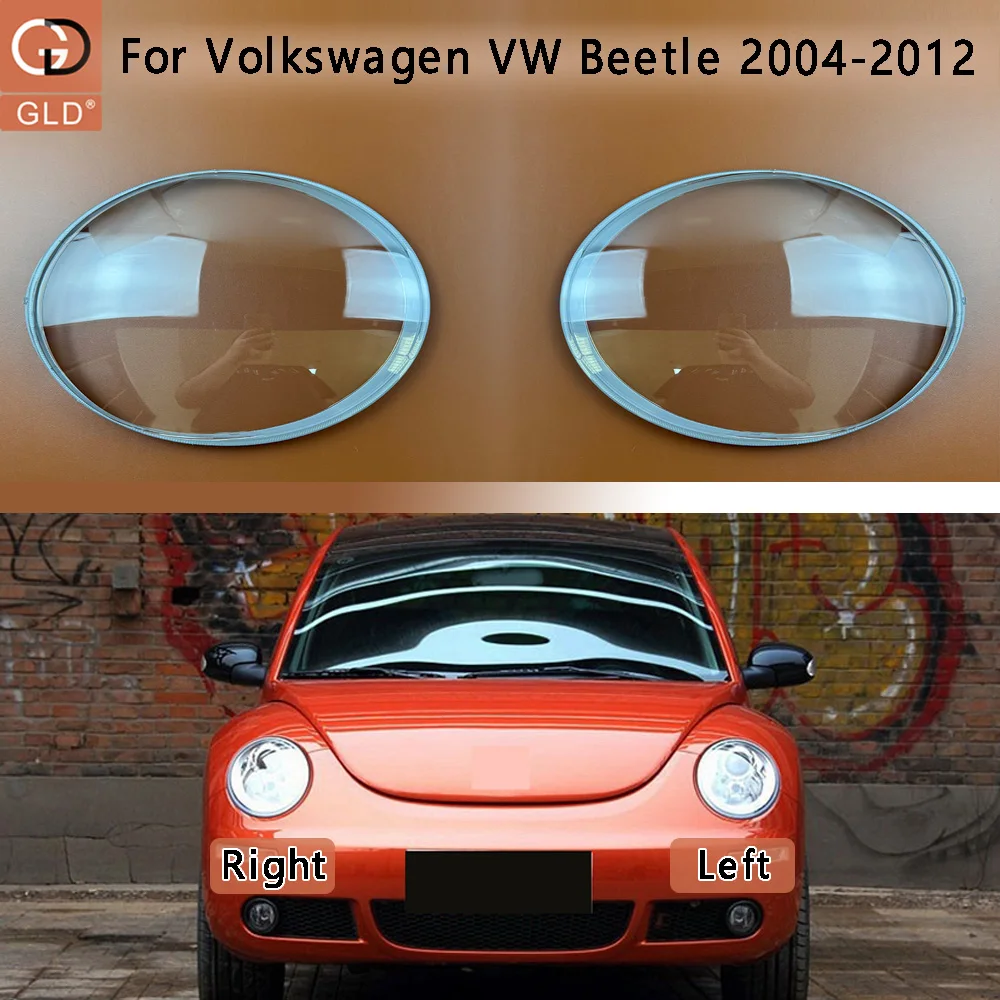 

For Volkswagen VW Beetle 2004 2005 2006 2007 2008 2009 2010 2011 2012 Car Headlight cover Headlamp Lens Auto Shell Cover