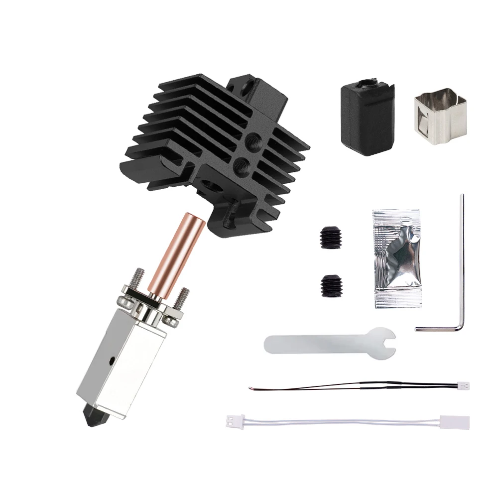 Für Bambu Lab Hotend Upgrade TZ 2.0 Version Gehärtete Düse Bambulab Bi Metal Fit Bambulabs X1 X1C P1P P1S Hotend P1P Thermistor