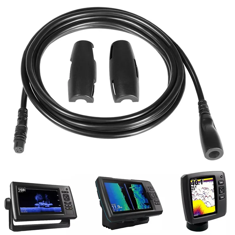 

Replace for Garmin 010-11617-10 Transducer Extension Cable, fit for Echo 100 200 300 500 Series echoMAP Series, 4-Pin 10ft. (3m)