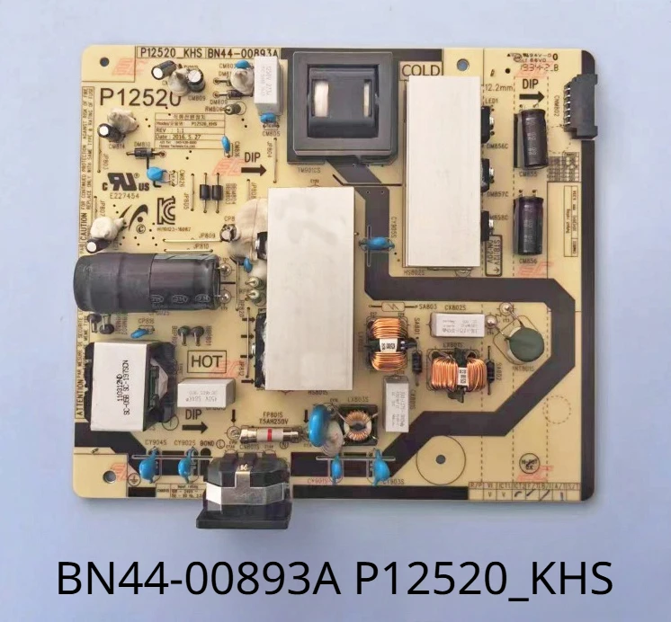 Authentic Original Power Supply Board BN44-00893A P12520_KHS is for LC34H892WGE LC34H890WGN LC34H890WJNXZA TV Parts