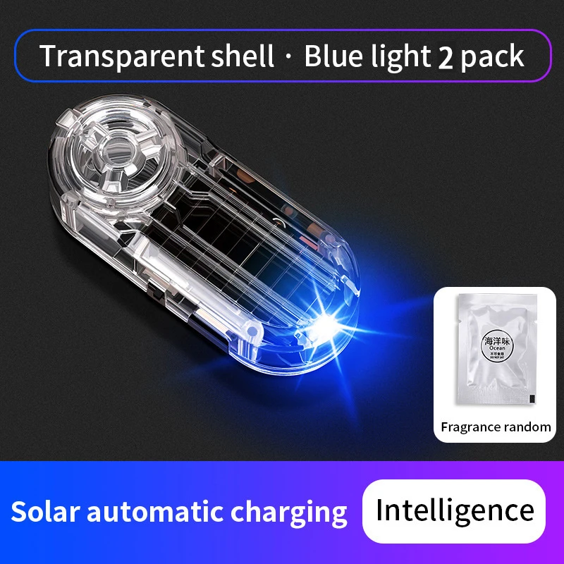 Auto Mini Led Zonne-energie Waarschuwingslampje Nachtbeveiliging Gesimuleerd Alarm Draadloos Anti-diefstal Voorzichtigheidslamp Strobe Dummy Alarmlamp