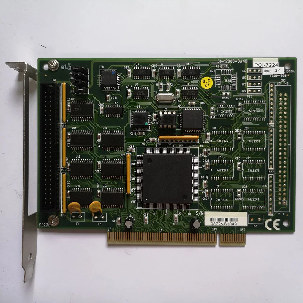 The Data Acquisition Card PCI-7224 51-12006-0A40