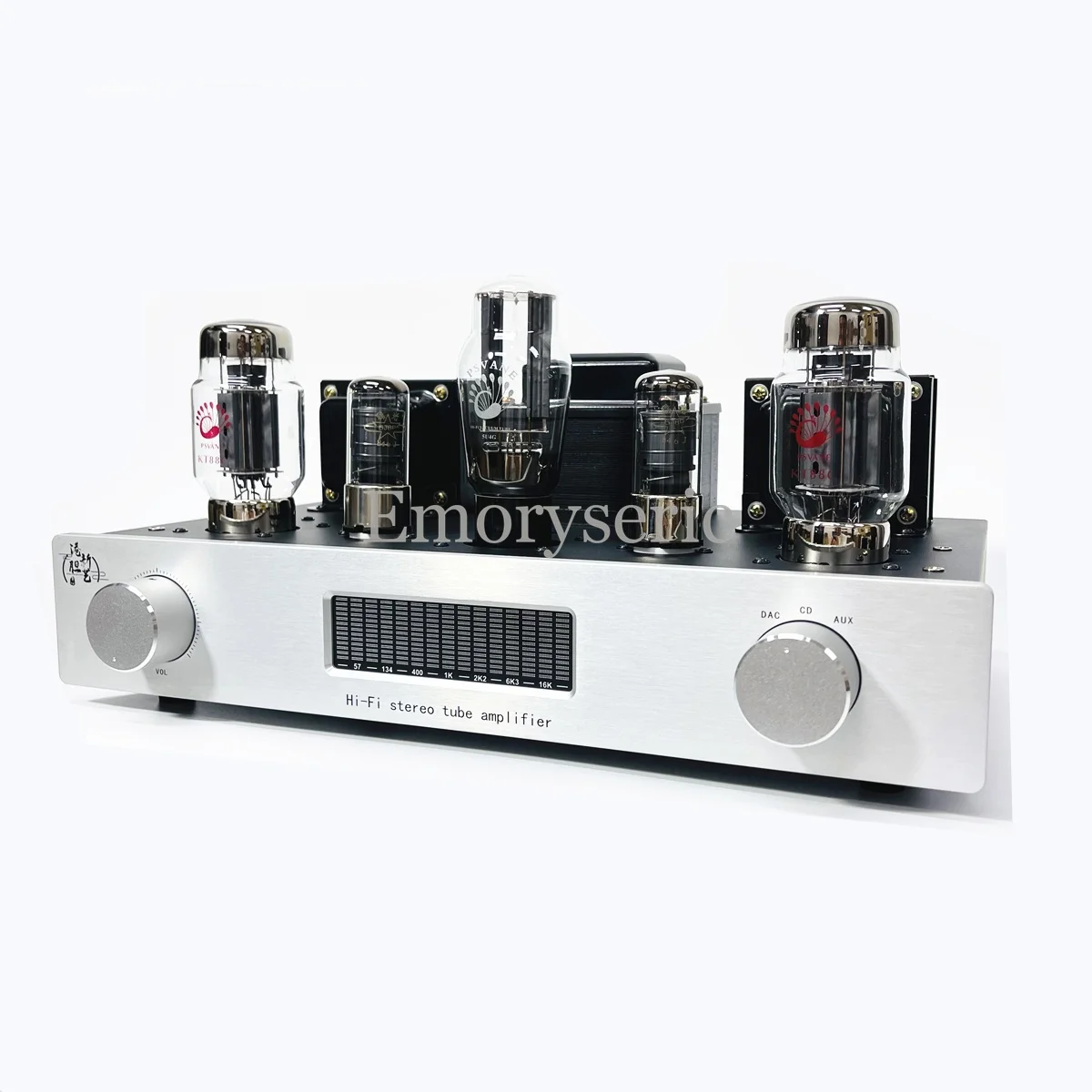 

Hand-Wired KT88 Single-Ended Class A Tube Amplifier with Built-in DAC, Bluetooth & Lossless Player