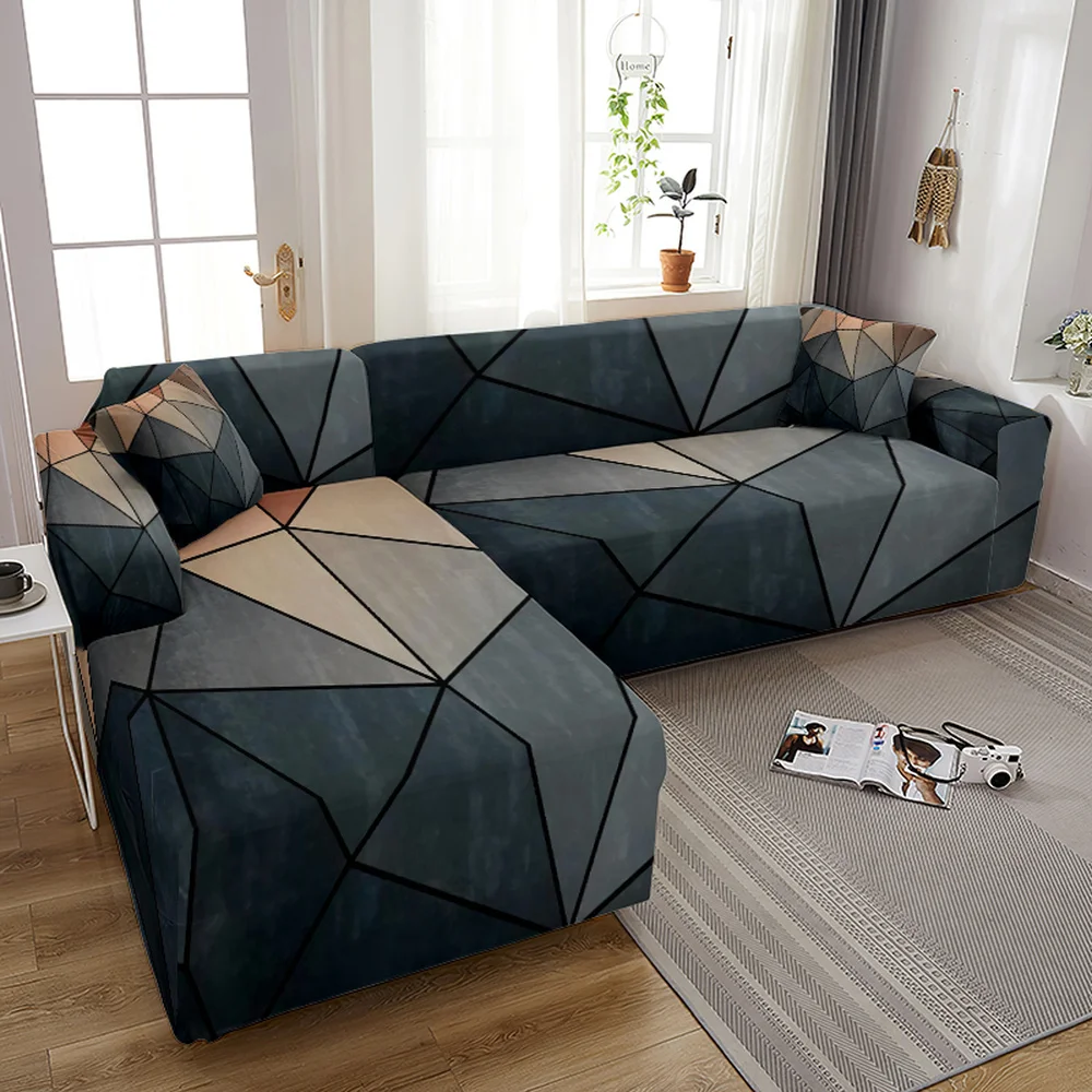 Geometric Patterns Sofa Cover Decoration Home Swirl Pattern Big Sofas Home Cushion Cover Sofa Covers for Living Room