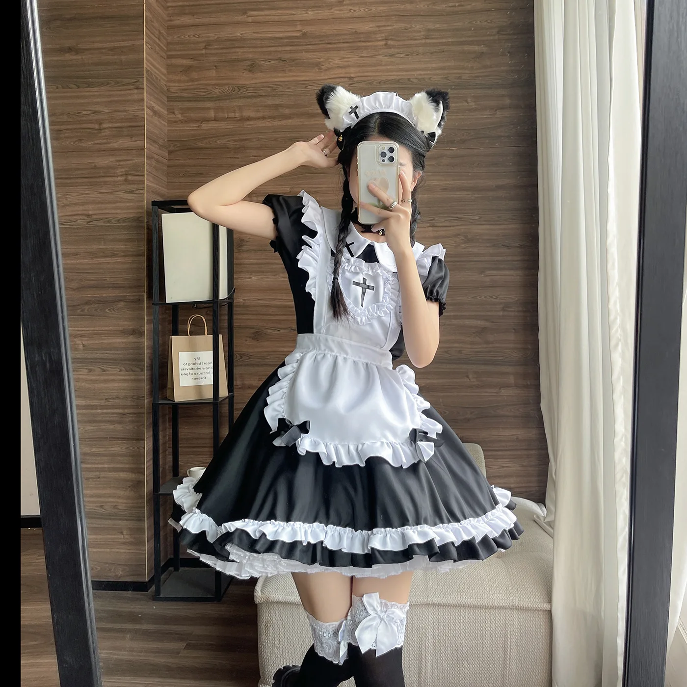 

Second Yuan Day Maid Dress Soft Sister Cute Big Size Maid Lolita Dress Daily Lolita Costume Victorian Dress Lolita Blouse