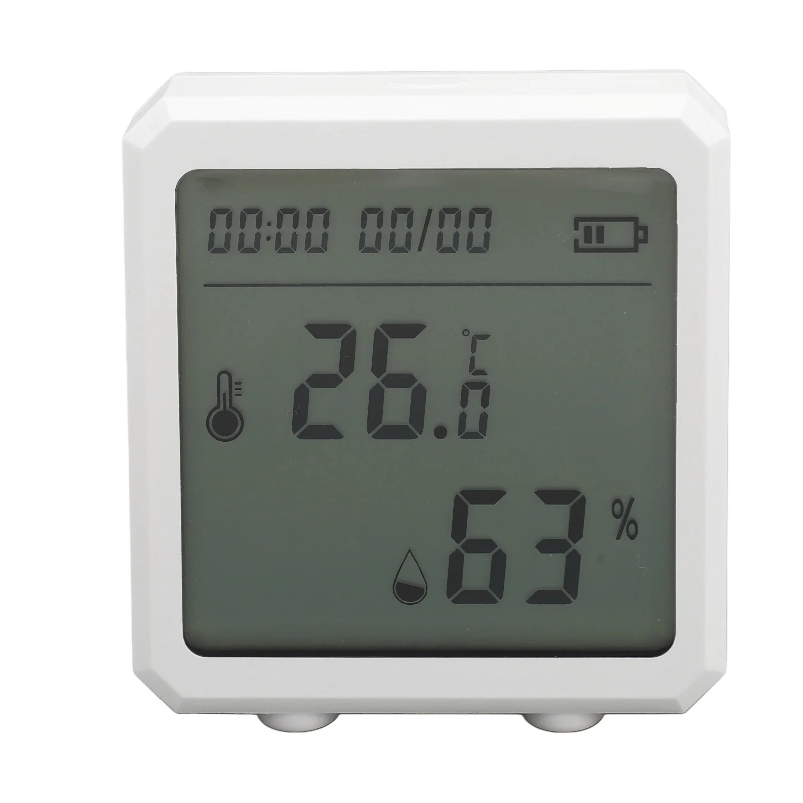 

Temperature Humidity Monitor Voice Control Wifi Temperature Sensor Hygrometer with App Alert for Home Greenhouse