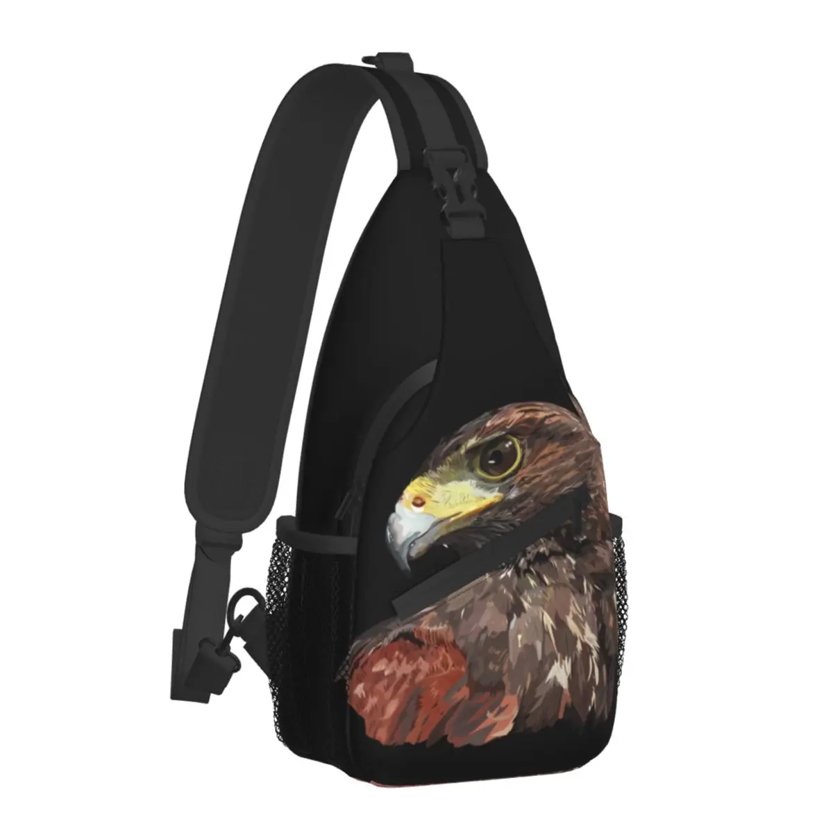 Falconry Austringer Hawk Crossbody Bag Sports Harris Classic Chest Bag Unisex Women Man Fashion Shoulder Backpacks Travel