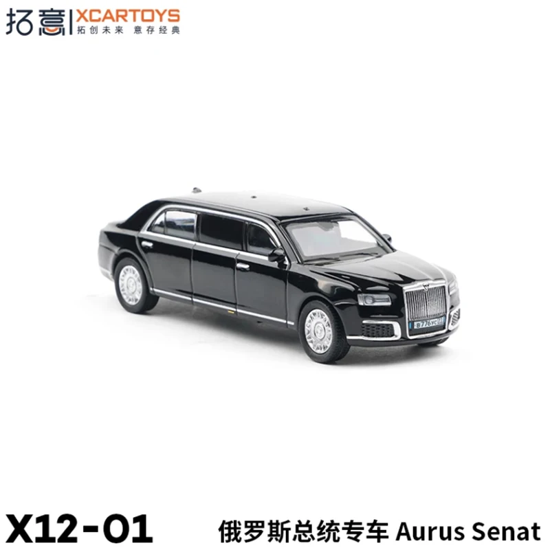 

XCARTOYS 1:64 Scale Aurus Senat-Russia Presidential State Car Alloy Model Ornament Toy Gift