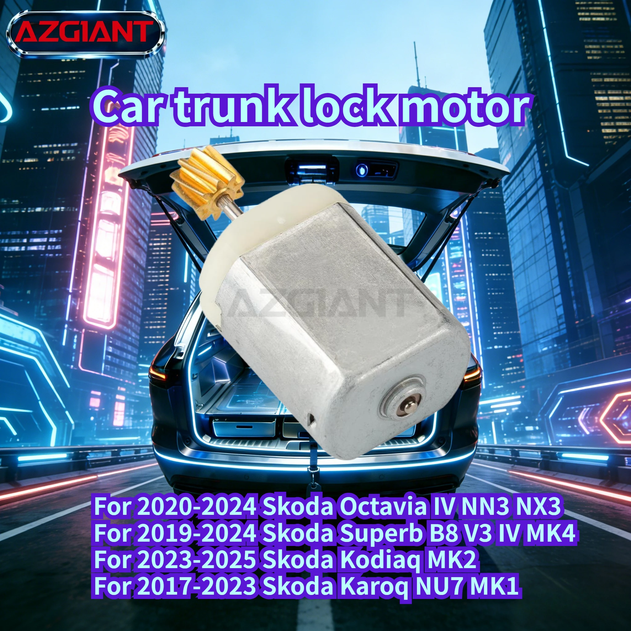 

For 2020-2024 Skoda Octavia IV NN3 NX3/Superb B8 V3 IV MK4 2019-2024 Car Trunk Latch Lid Lock Release motor New high-quality OEM
