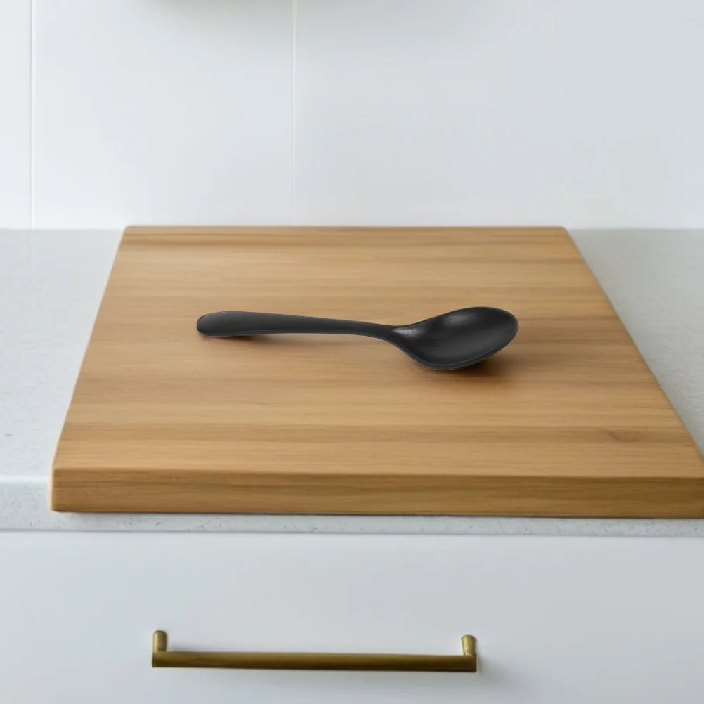 

4Pcs Comfortable Grip Plastic Ramen Spoons Versatile Use for Soups Noodles Home Restaurant Dining Korean Spoons